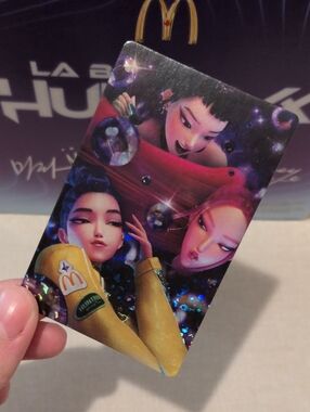 McDonald's HUNTR/X Card (K-pop Demon Hunters)